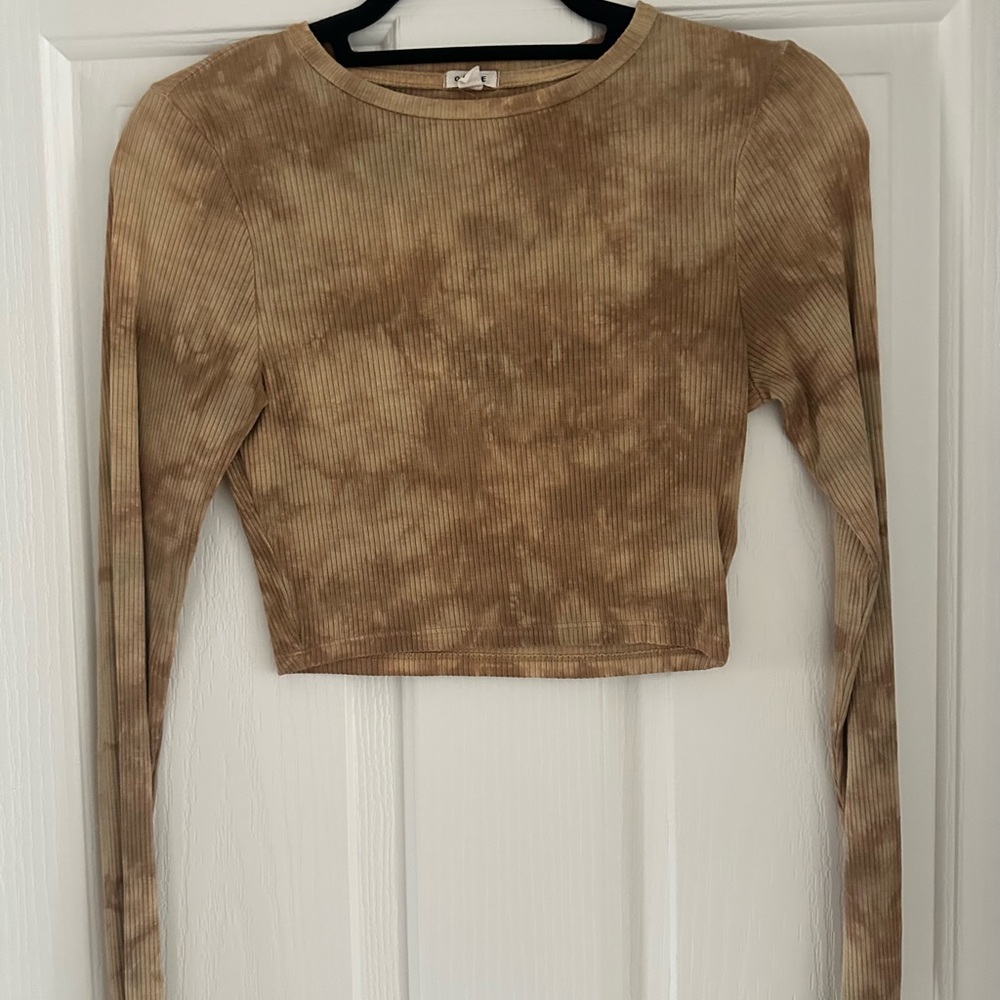 Garage Tie-Dye Long Sleeve Top